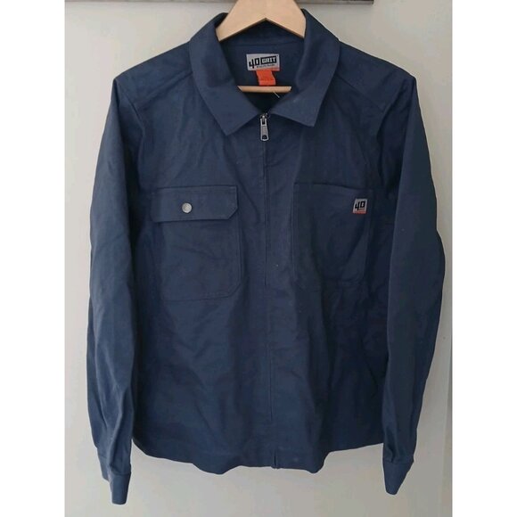 Duluth Trading 40 Grit Cotton Twill Shirt Jacket - Picture 1 of 9